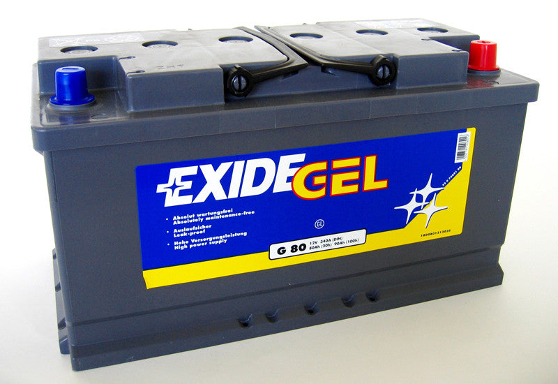 Exide Gelaccu 12V 80Ah