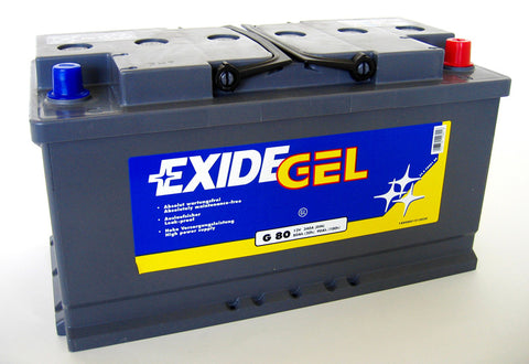Exide Gelaccu 12V 80Ah