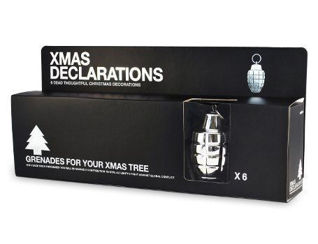 Kerstbal Granaat
