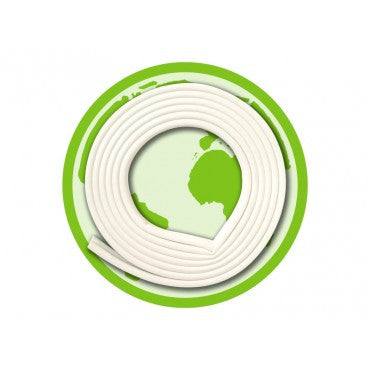 Go Green Tochtband L 3-5 mm, wit, 5m
