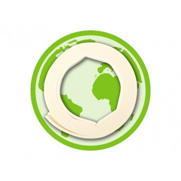 Go Green Tochtband SM 1-4 mm, wit, 5m