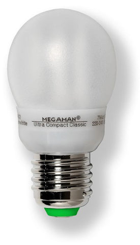 Compact Classic Spaarlamp 7W E27 (bol)