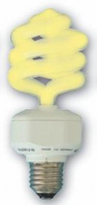 Gele spaarlamp spiraal E27 2700K