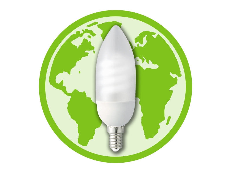 Go Green Spaarlamp Soft Candle 9W E14