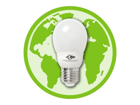 Go Green Spaarlamp Mini Globe 9W E27 (bol)